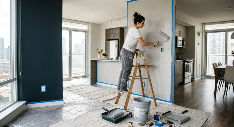 Condo Interior Painting in Kansas City, KS
