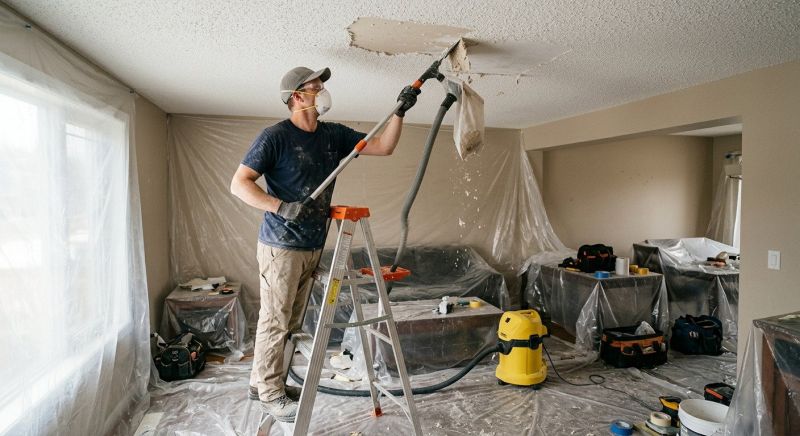 Popcorn Ceiling Renovation in Waco, TX