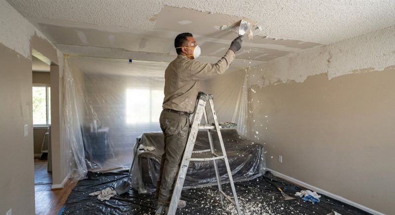 Popcorn Ceiling Scraping in Waco, TX