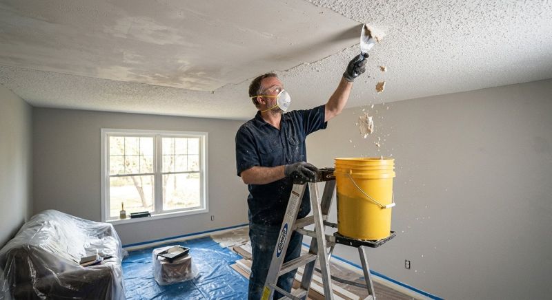 Swirled Ceiling Removal in Waco, TX