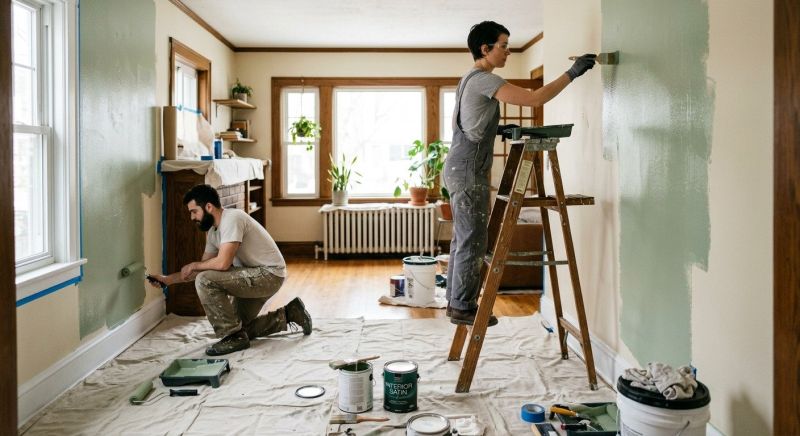 Walls Painting in Wilmington, NC